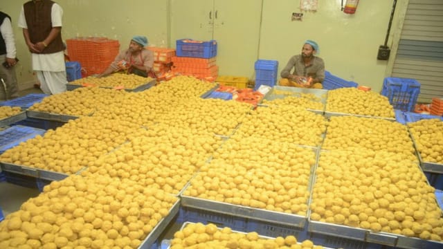 3 ट्रकों से अयोध्या जाएगा भगवान महाकाल का लड्डू