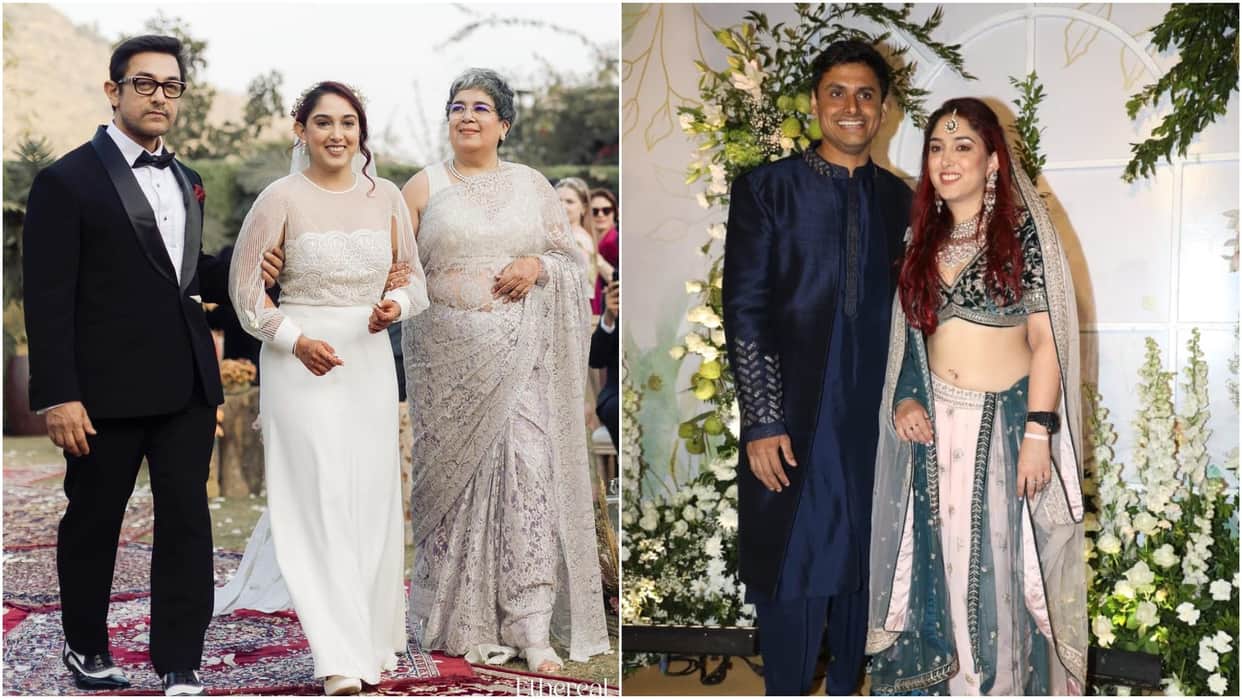 Ira Khan Nupur Shikhare Wedding Reception to be held at Jio World Center Aamir Khan to host over 2500 Guests