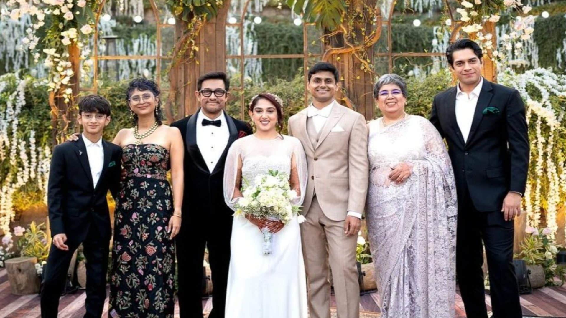 Ira Khan Nupur Shikhare Wedding Reception to be held at Jio World Center Aamir Khan to host over 2500 Guests
