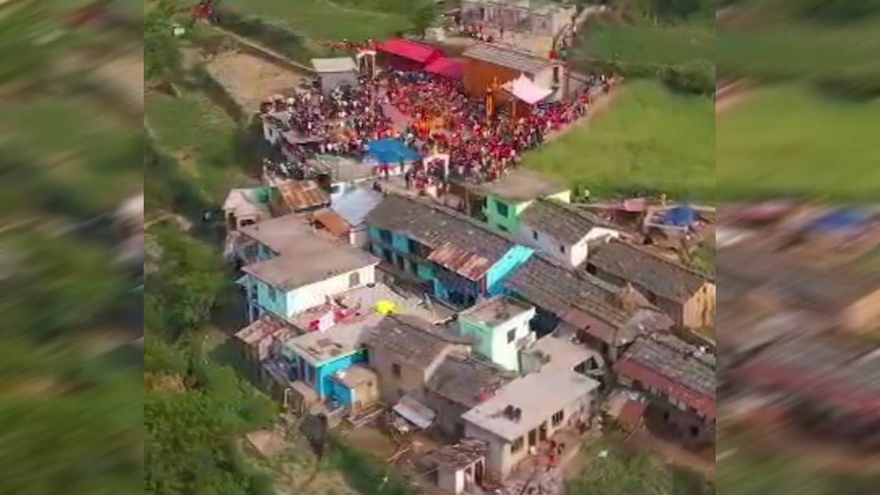 Lockdown in four villages in Chamoli Ritual for prosperity Uttarakhand news in hindi