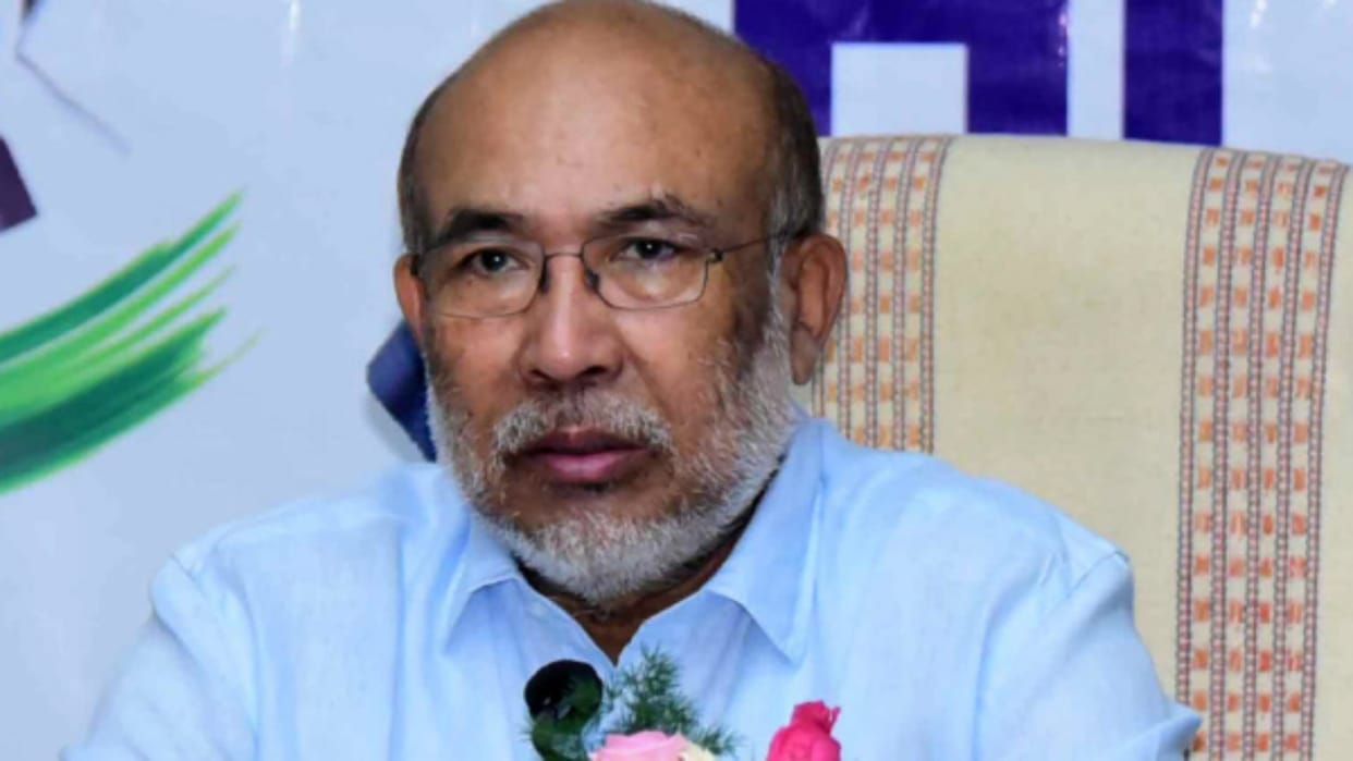 CM Biren Singh concerns over burning SP-DC office in churachandpur and loots of weapons Manipur News update