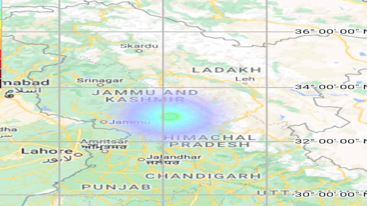 Earthquake tremors in Himachal's Chamba, know how intense it was