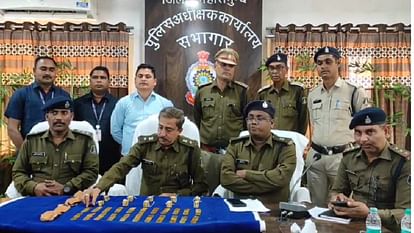 Police got a big success gold worth more than Rs 4 crore recovered five smugglers arrested in Mahasamund