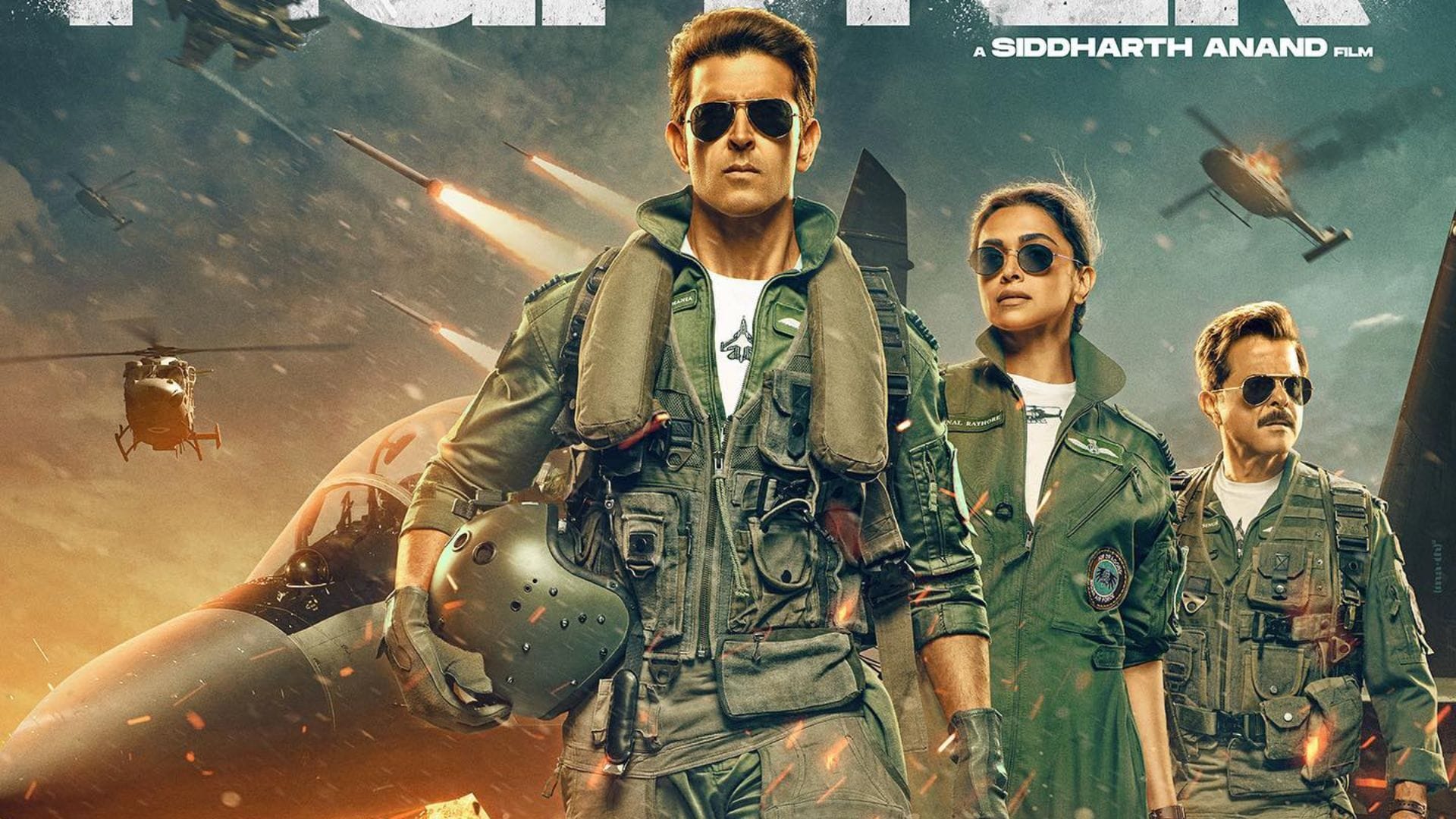 fighter trailer released Hrithik Roshan deepika padukone anil kapoor Karan Singh Grover Siddharth Anand film