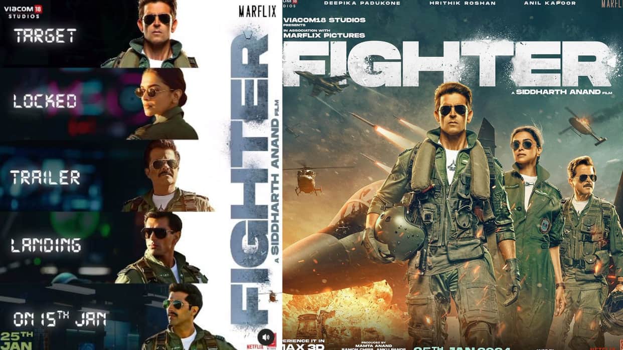 makers announce Hrithik Roshan and Deepika Padukone starrer Fighter trailer released date know details