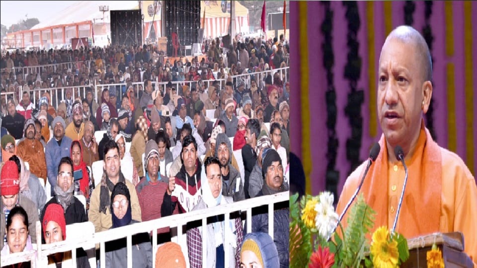 CM Yogi Adityanath addressed closing ceremony of Gorakhpur Mahotsav 2024