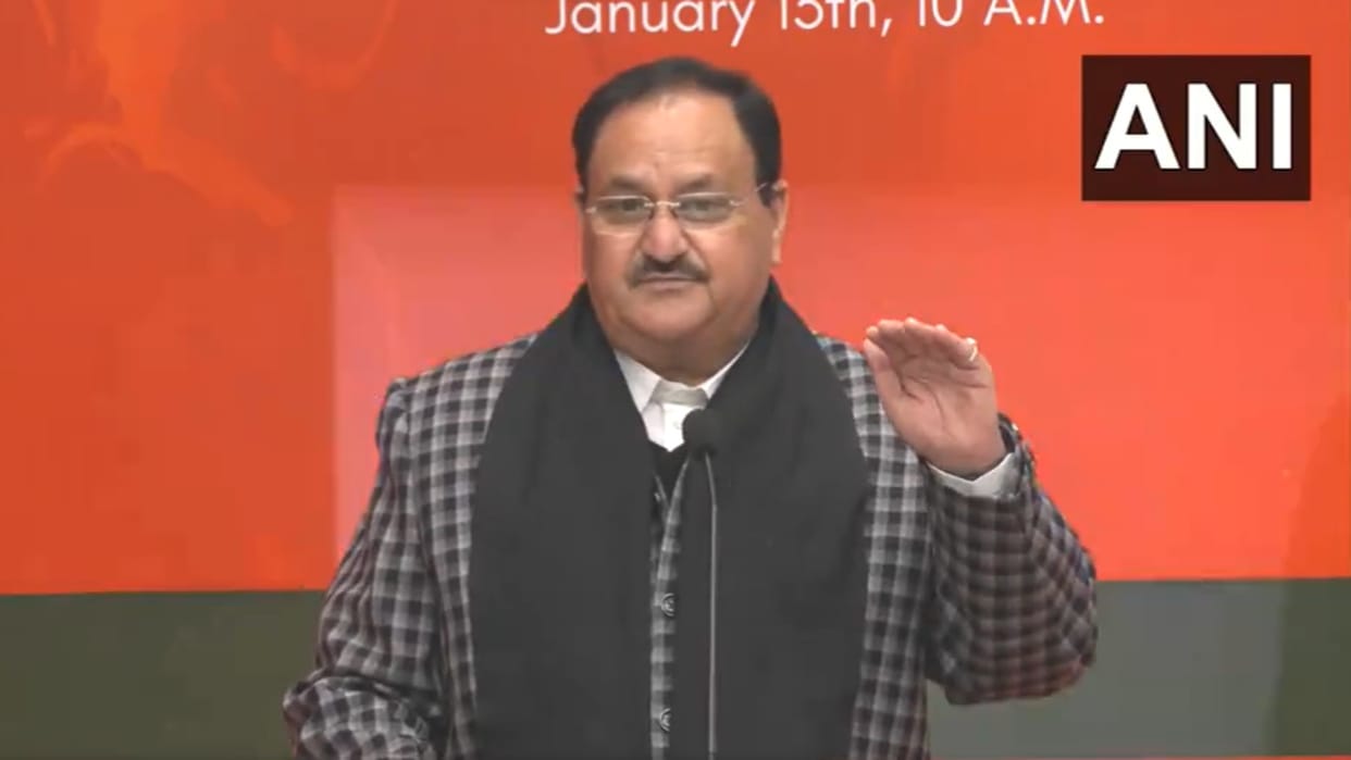 PM Modi has changed definition of politics, JP Nadda Addressing the launch program of NaMo Navmatdata Abhiyan