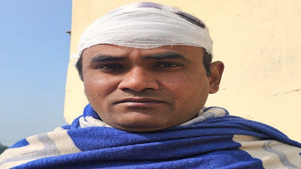 The miscreants took away the Scorpio after beating the driver