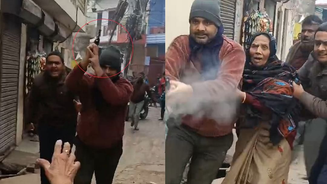 Firing in a clash in Thakurganj area in Lucknow.