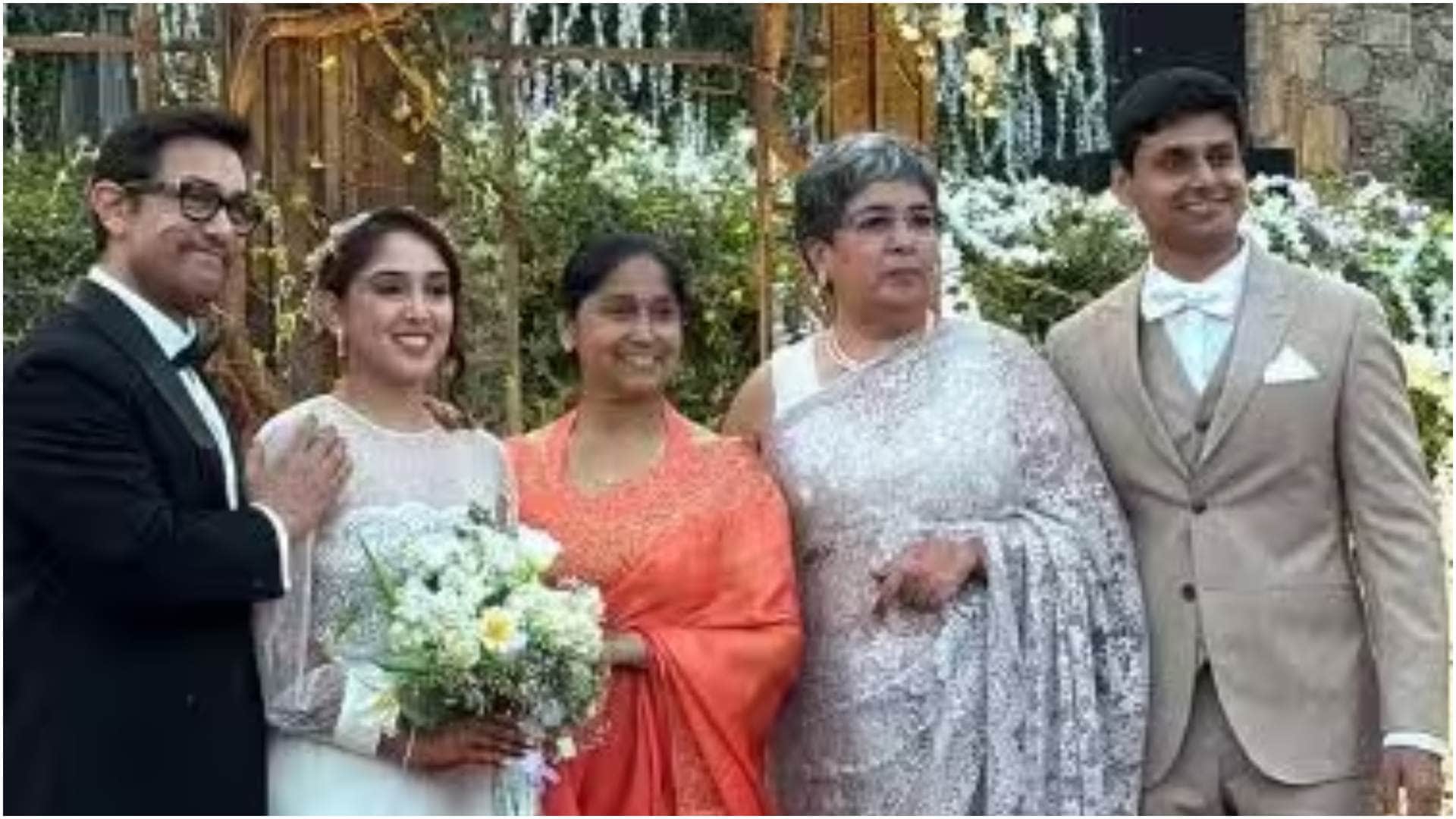 Reena Dutta shares photo from Ira Khan Nupur Shikhare wedding pens emotional note for daughter says Love you