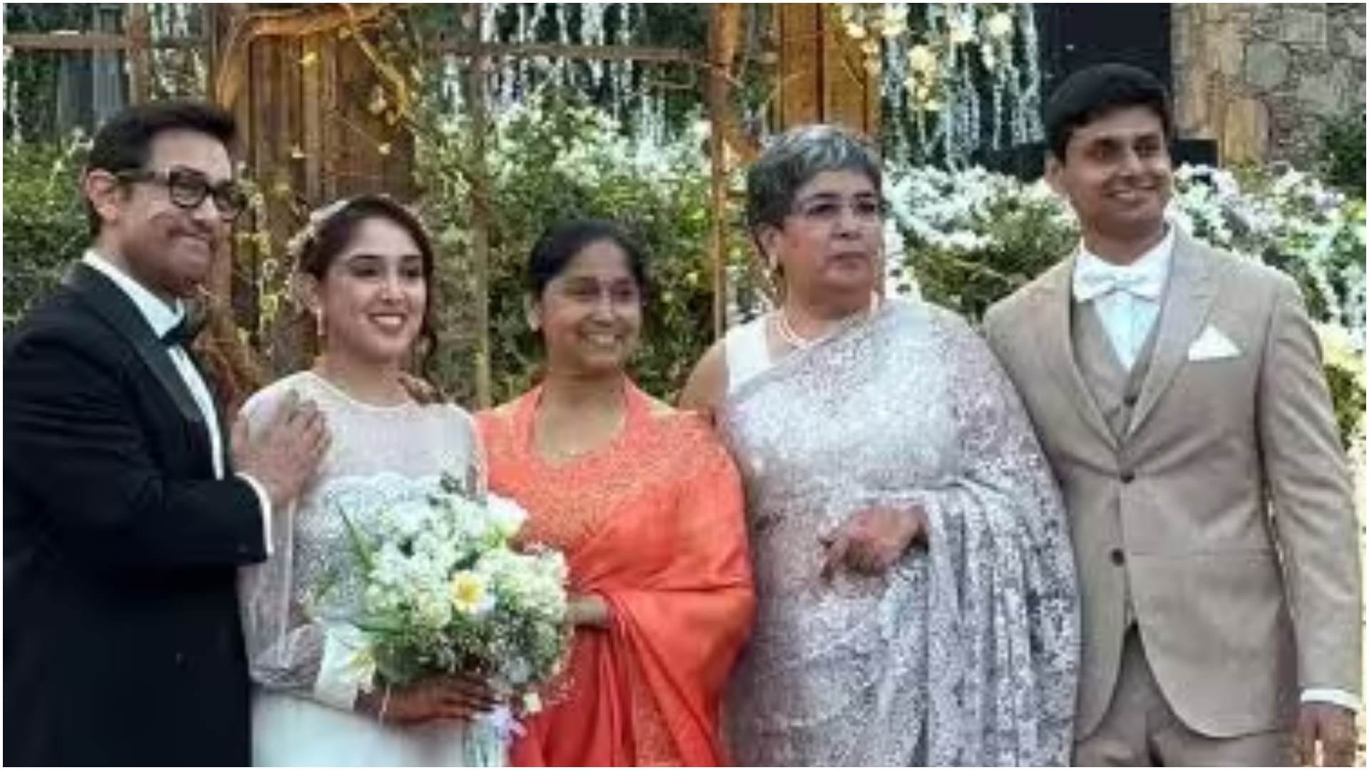 Reena Dutta shares photo from Ira Khan Nupur Shikhare wedding pens emotional note for daughter says Love you