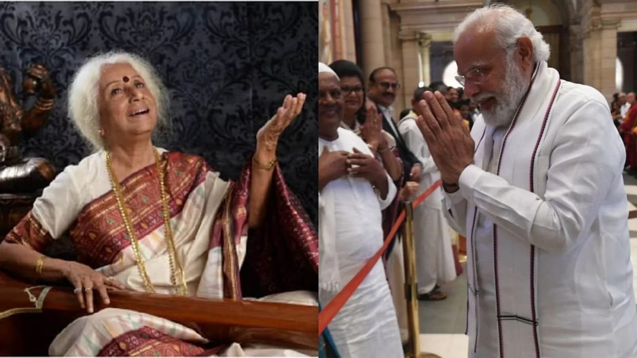 Prime Minister Narendra Modi condoles demise of Prabha Atre says her life symphony of excellence dedication