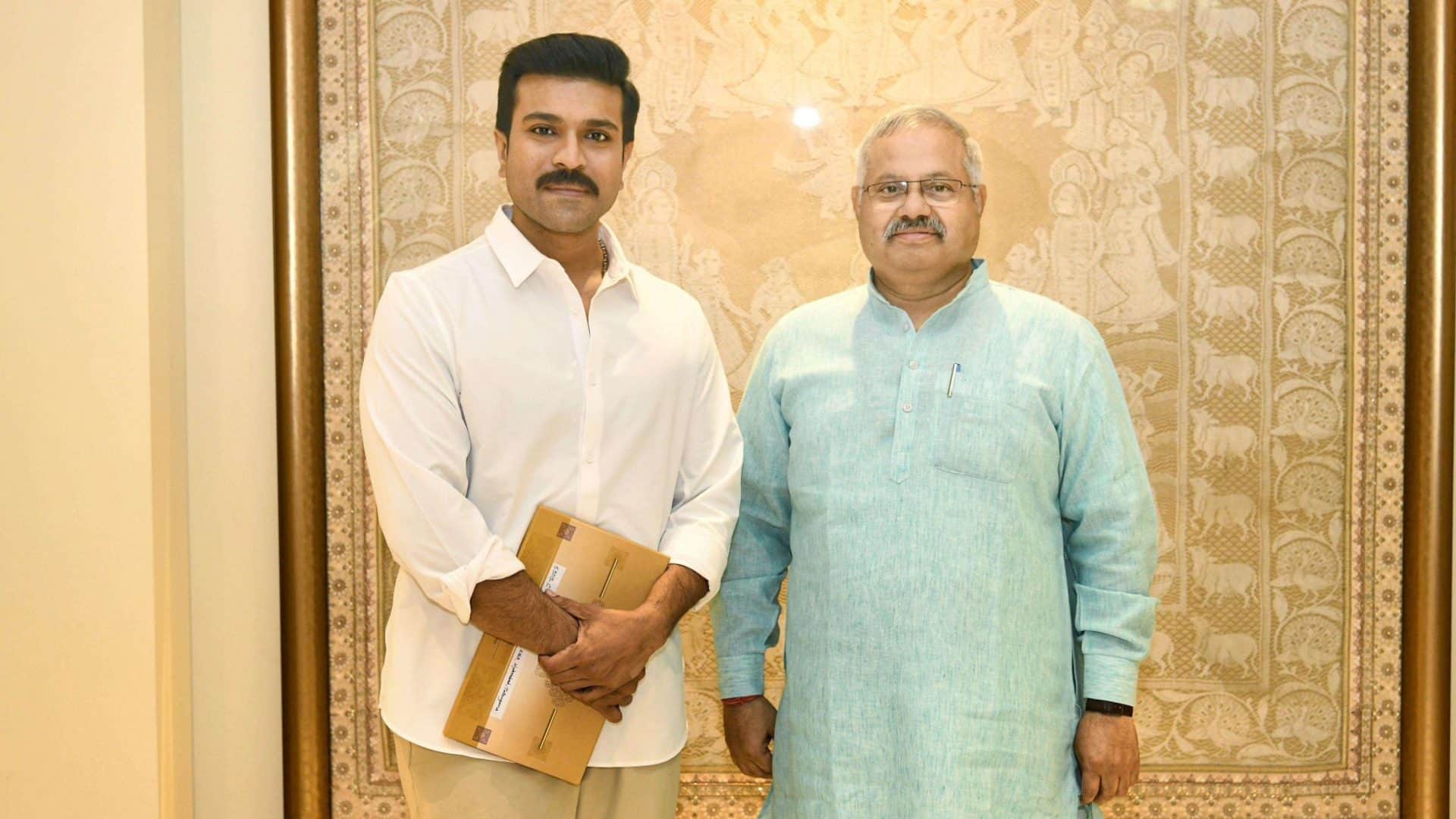 Ram Charan and Upasana Kamineni received the invitation for the Ayodhya Ram Mandir Inaugration