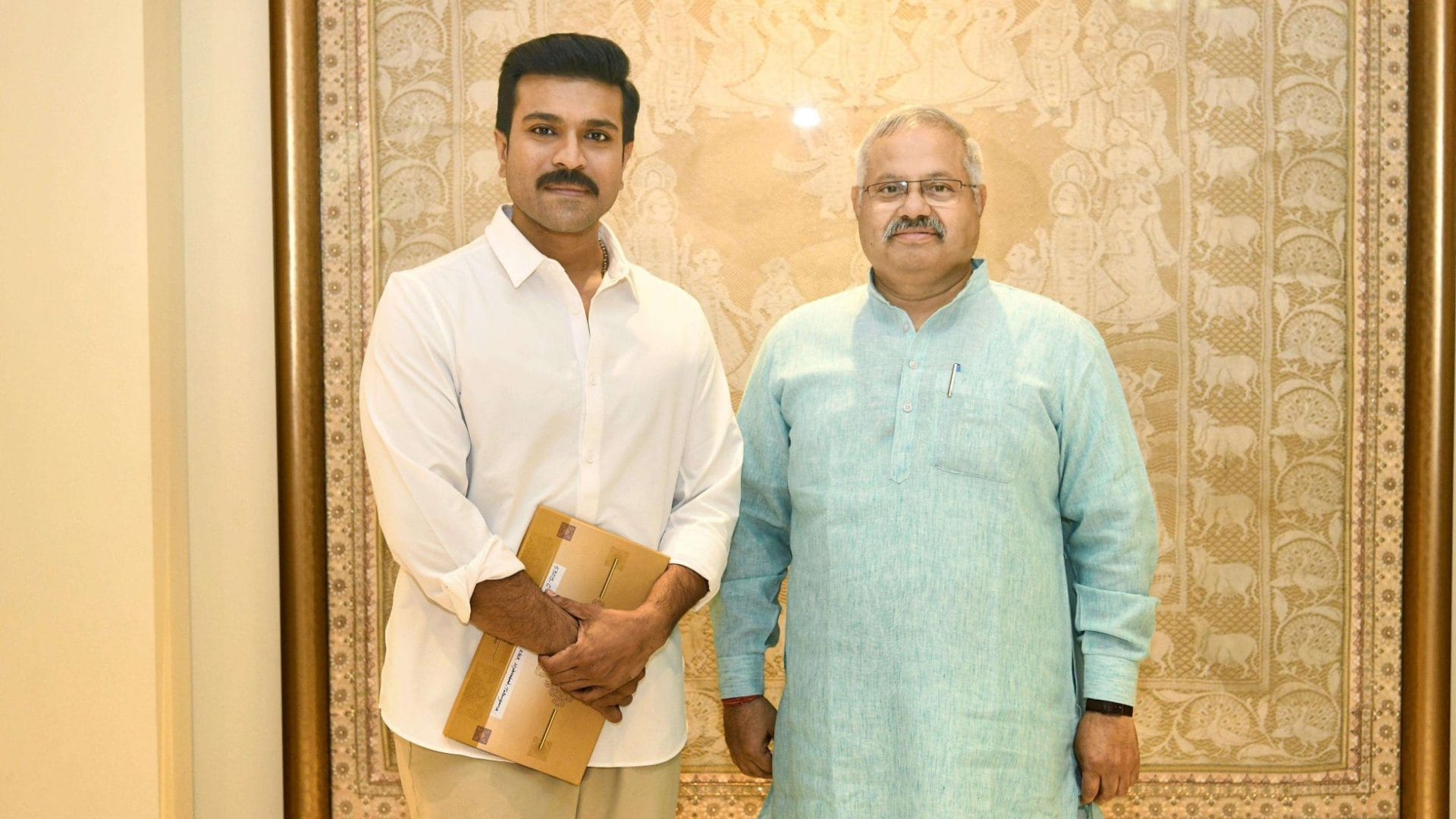 Ram Charan and Upasana Kamineni received the invitation for the Ayodhya Ram Mandir Inaugration