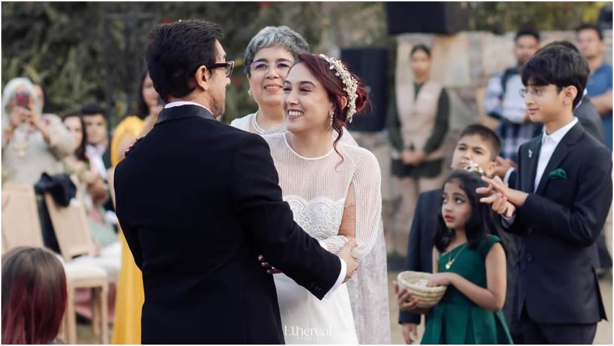 Reena Dutta shares photo from Ira Khan Nupur Shikhare wedding pens emotional note for daughter says Love you