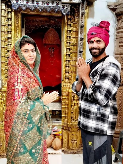 Ravindra Jadeja, Maa Ashapura temple, Kutch, Ravindra Jadeja wife, Rivaba Jadeja