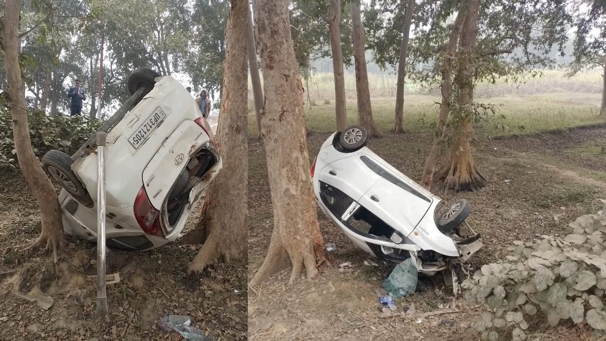 JE died in an accident in Katra Thana Kshetra in Shravasti.