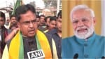 त्रिपुरा के मुख्यमंत्री माणिक सांहा और पीए मोदी (फाइल)