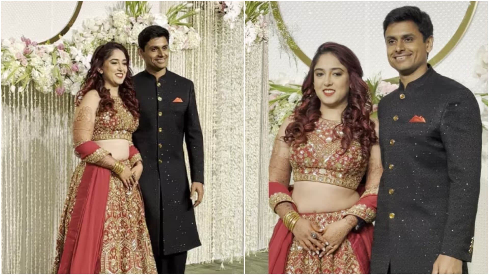 Mukesh Ambani and Nita Ambani Attend Aamir Khan Daughter Ira Khan And Nupur Shikhare Reception