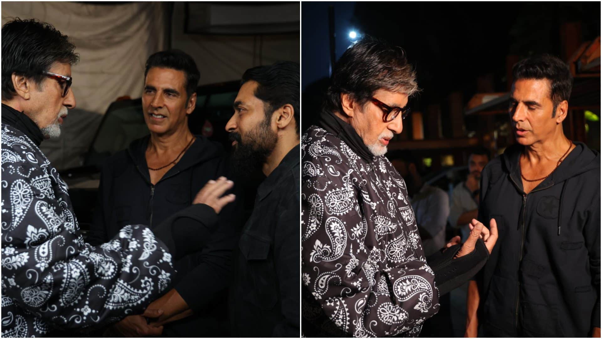 Amitabh Bachchan Reveals He recently underwent Hand Surgery shares Ad Shoot post With Akshay Kumar and Suriya