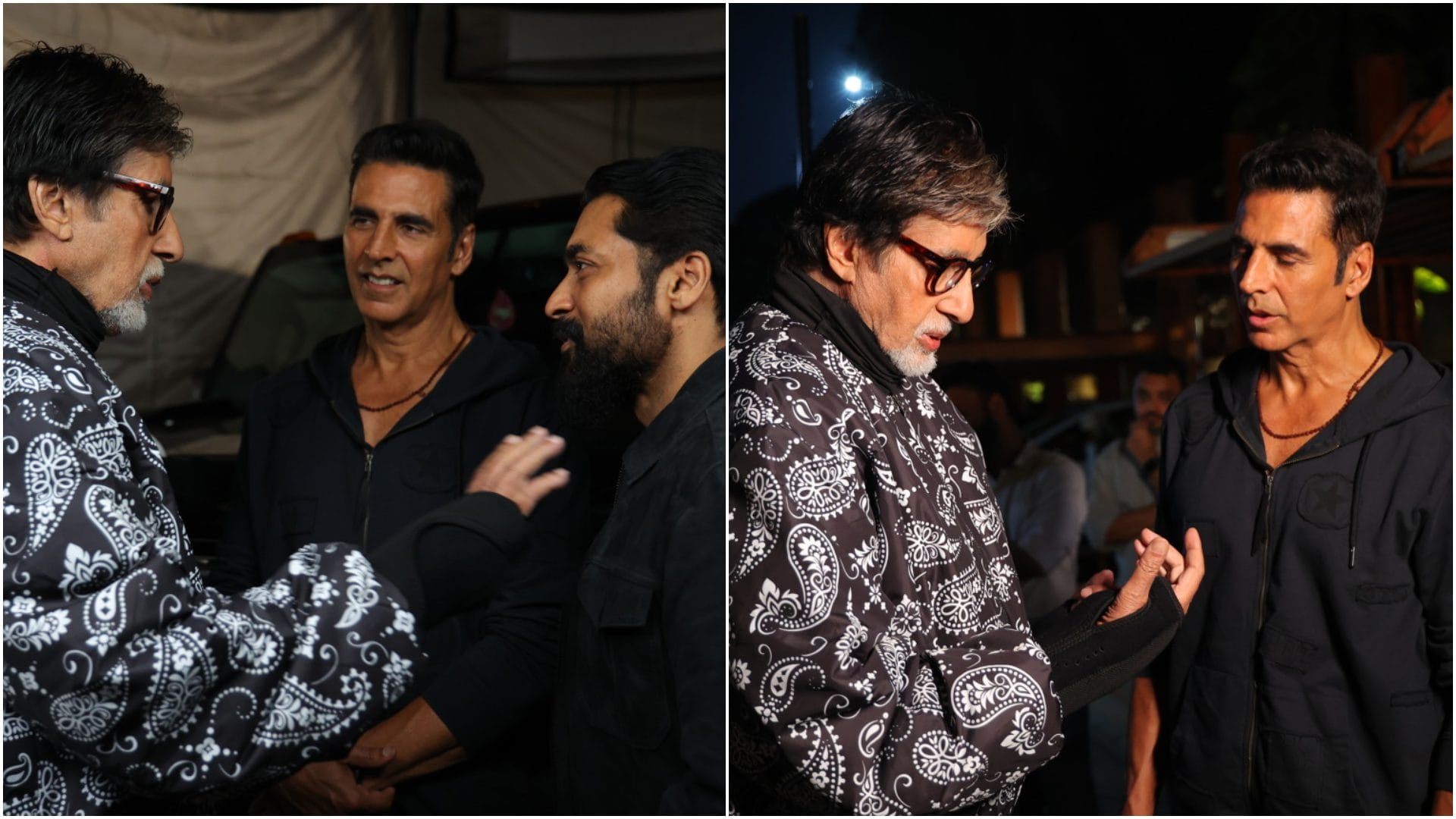 Amitabh Bachchan Reveals He recently underwent Hand Surgery shares Ad Shoot post With Akshay Kumar and Suriya