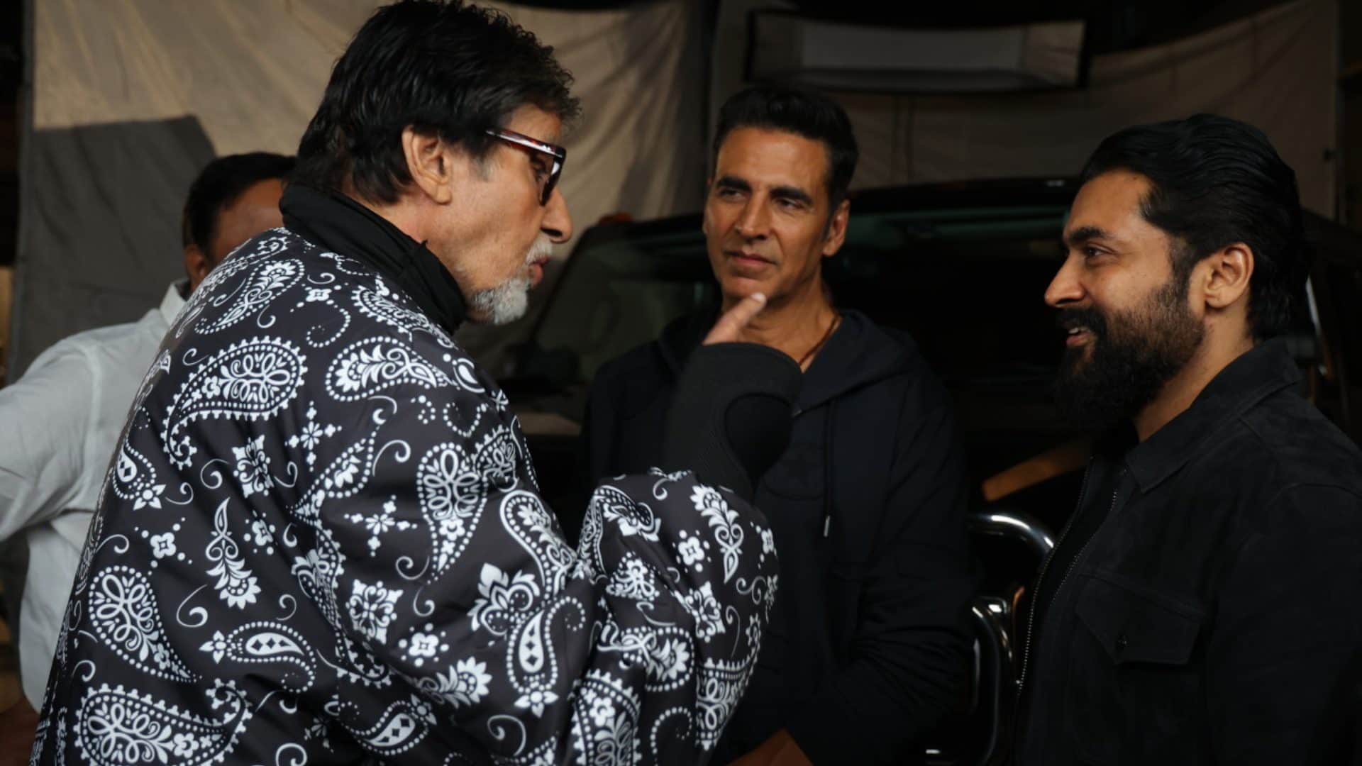 Amitabh Bachchan Reveals He recently underwent Hand Surgery shares Ad Shoot post With Akshay Kumar and Suriya