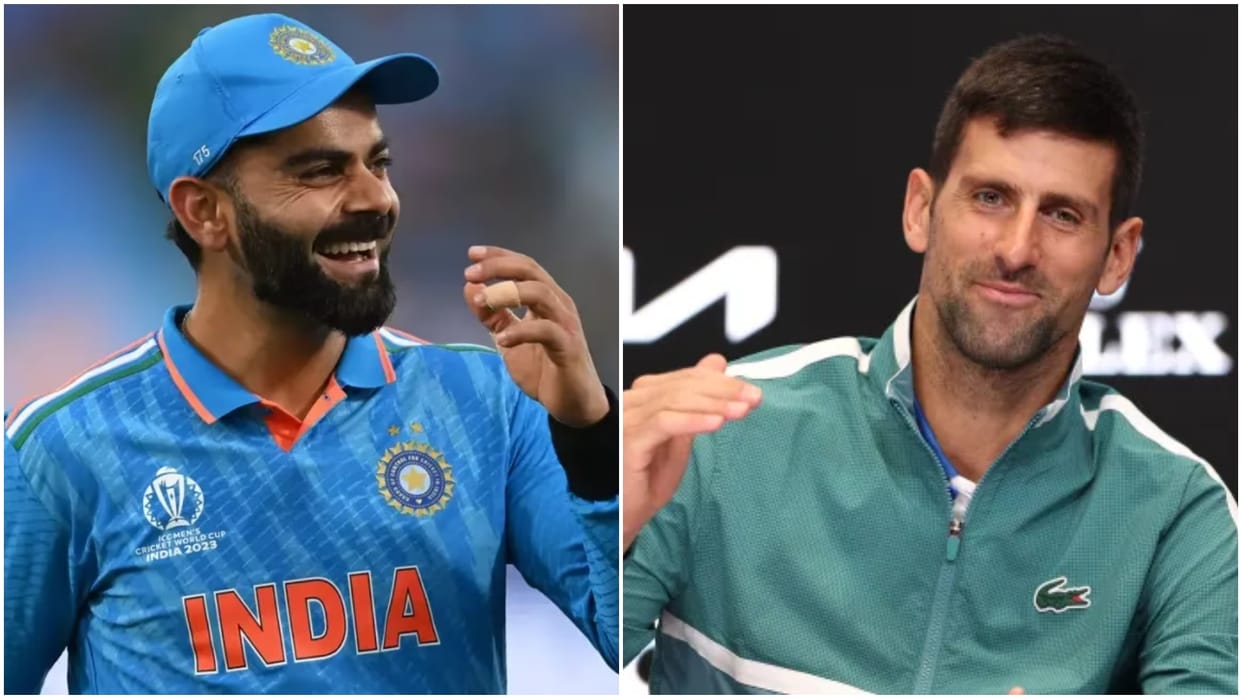 Virat Kohli on friendship with Novak Djokovic, Virat special friend Djokovic 50th ODI Century Instagram story