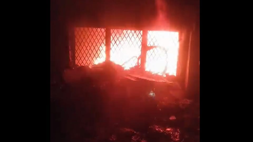 Fire broke out in a factory in Bawana Industrial Area