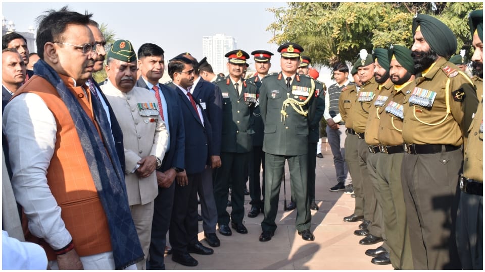 Eighth Armed Forces Ex-Servicemen Day celebrated in Jaipur
