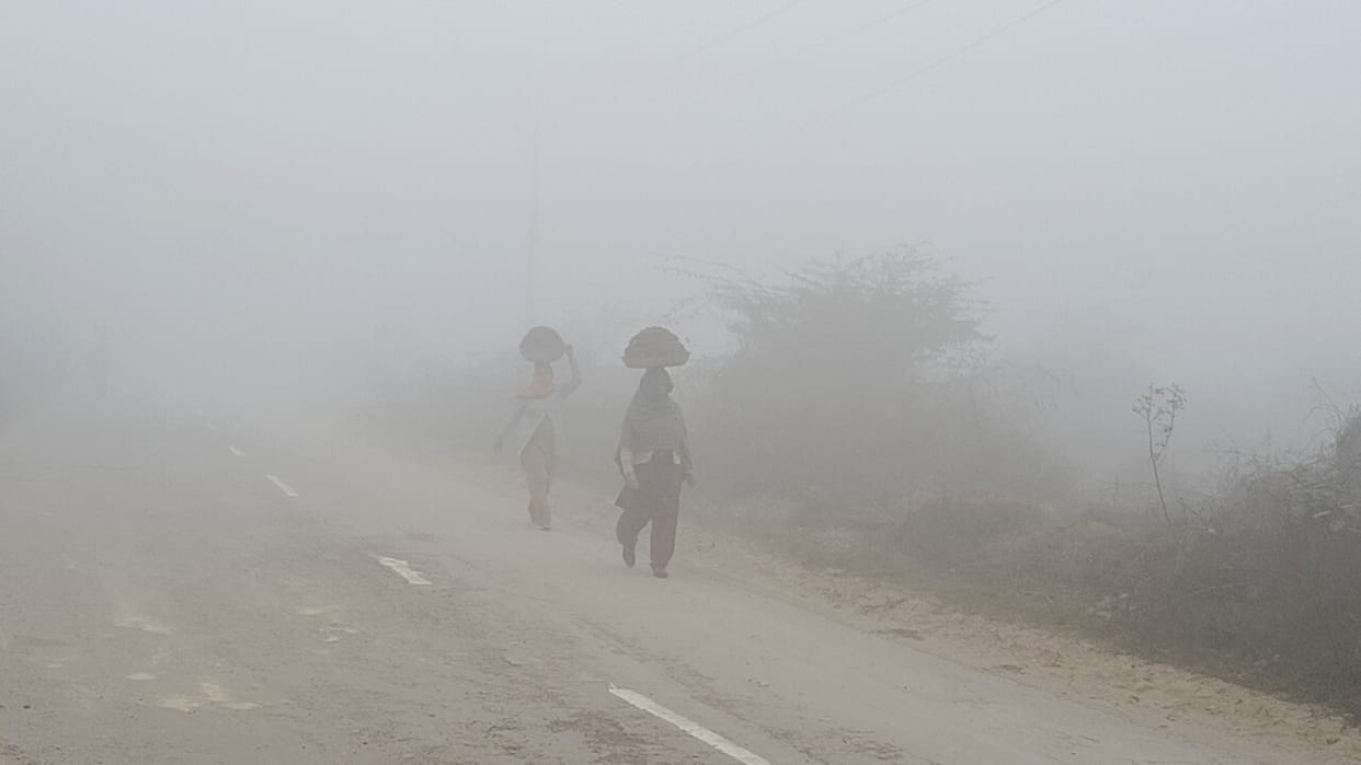 Severe cold becomes a problem, Coldest night of the season in Sonipat, Geeta Jayanti Express canceled