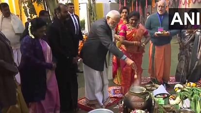 pm modi participate in pongal celebration at murugan house in delhi says its emotion of ek bharat shrestha