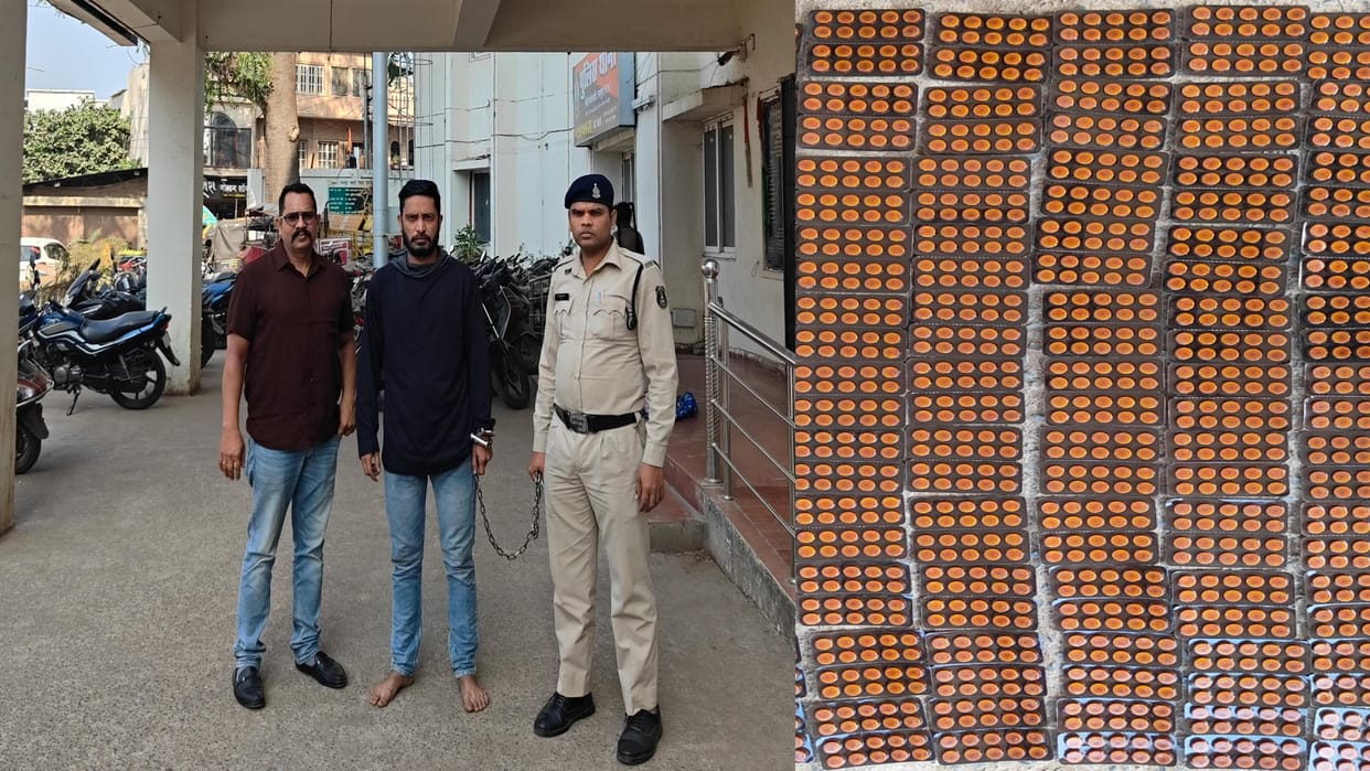 Raipur Crime: Police arrested history-sheeter who sold intoxicating tablets