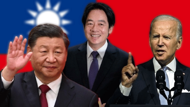 Taiwan Newly elected President Ching te said we are committed to save us from China