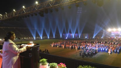 Meghalaya Games begins President Droupadi Murmu said possibilities of development of sports in North-East