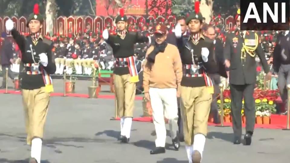 CM Arvind Kejriwal attended NCC parade ceremony in Delhi Cantt