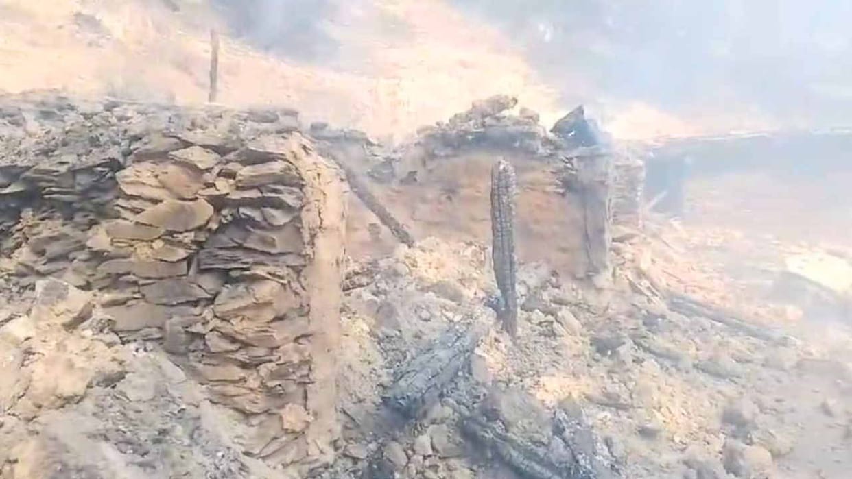 Man died of burns while extinguishing fire in the forest of Dalashni Panchayat