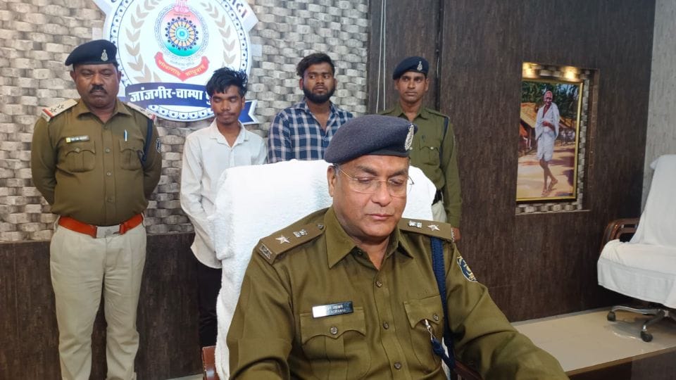 Police arrested five accused in murder case in Janjgira Champa