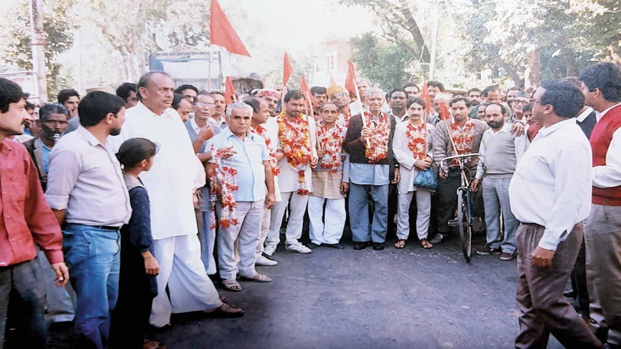Memoir: Nagrota's kar sevaks had escaped from jail and reached Ayodhya.