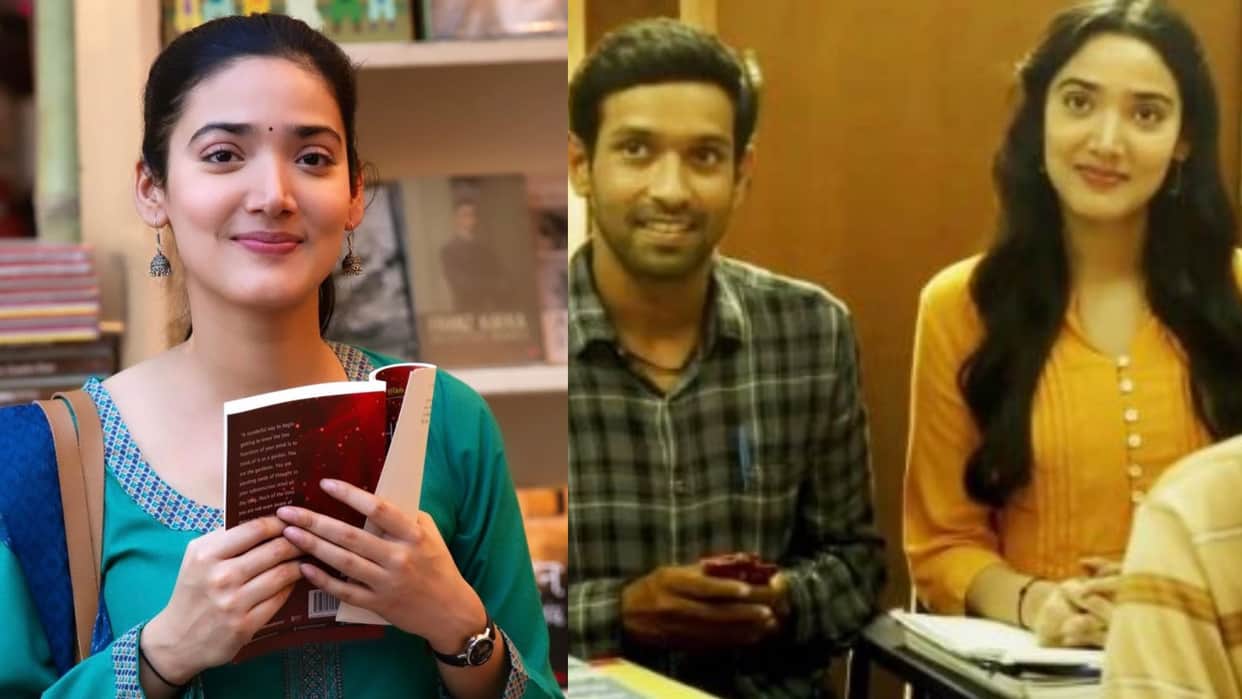 12th Fail actress Medha Shankr reacted the film success and shared a video to expressed her gratitude to fans