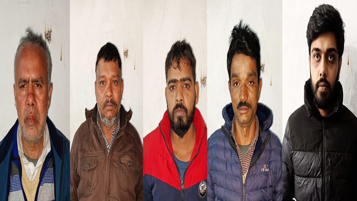 Five thieves of interstate gang arrested, four trucks seized in Bareilly