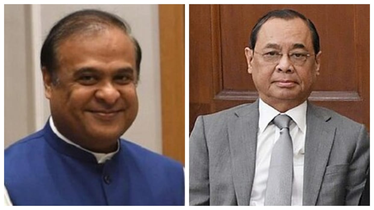 Assam government has selected former CJI Ranjan Gogoi for the Assam Baibhav award