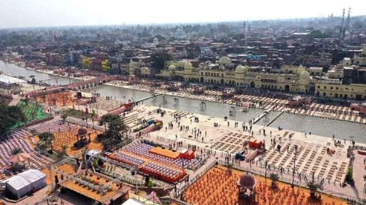 more than 22 thousand vehicles will be parked in Ayodhya on 51 places.
