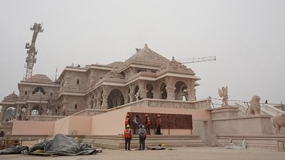 New pics of Garbhgrah of Ram temple of Ayodhya.