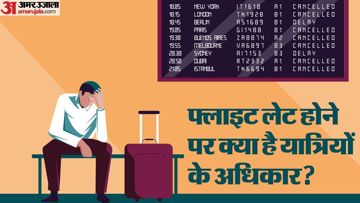 These are the rights of passengers in case of flight delay or cancellation