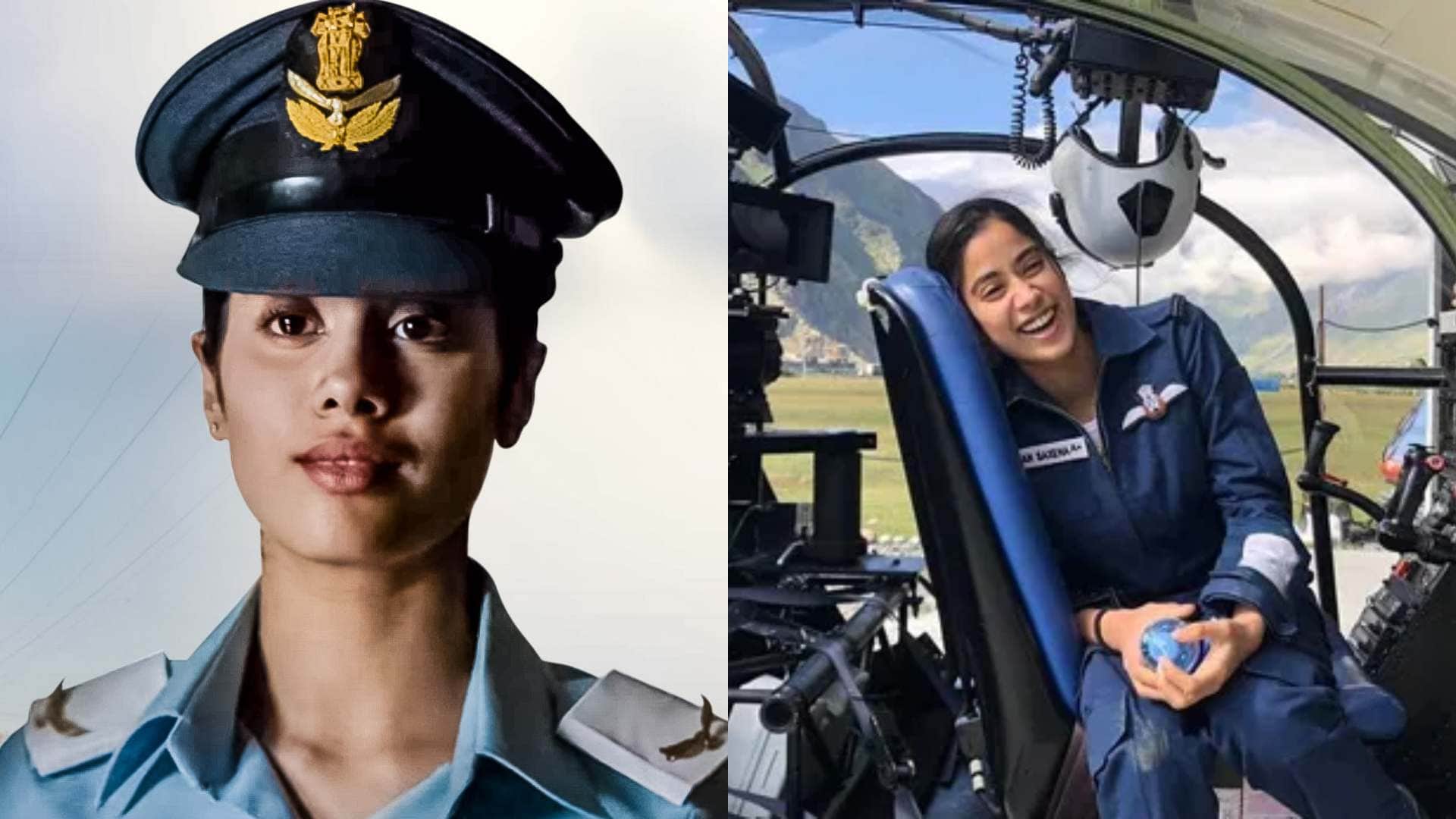 Shahrukh Khan and Janhvi Kapoor Stars Who Played Air Force Officers Role Before Hrithik Roshan