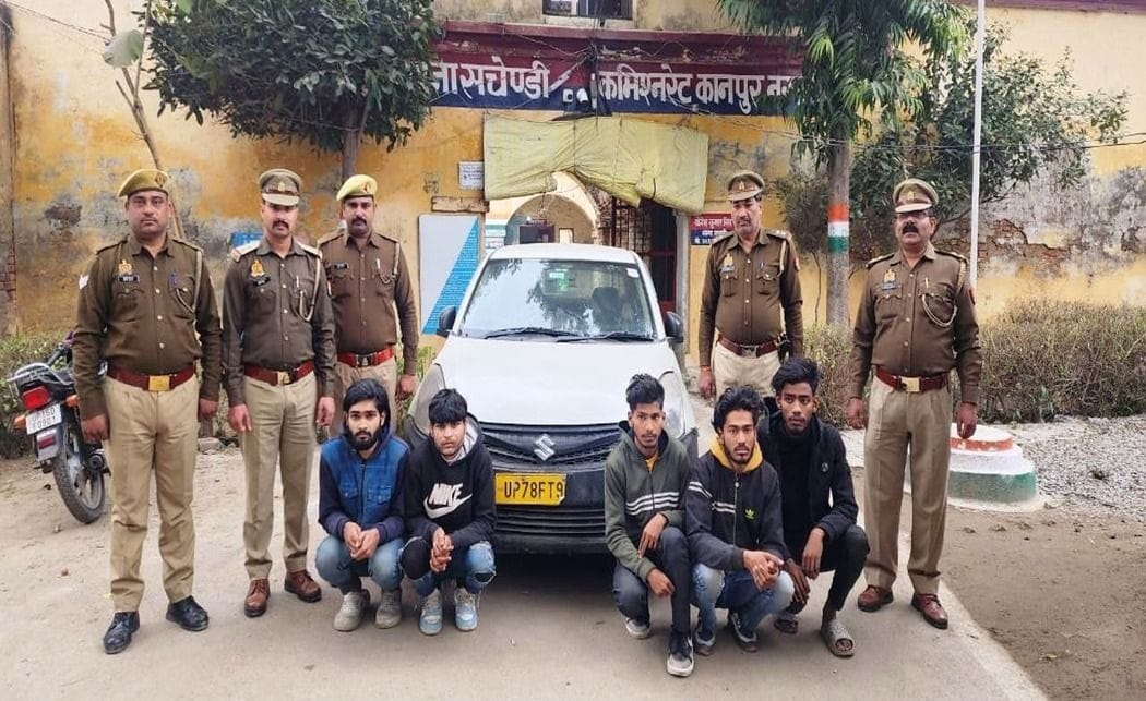 Ola car robbery, Five arrested including head constables son, Swift Dezire car and two mobile recovered