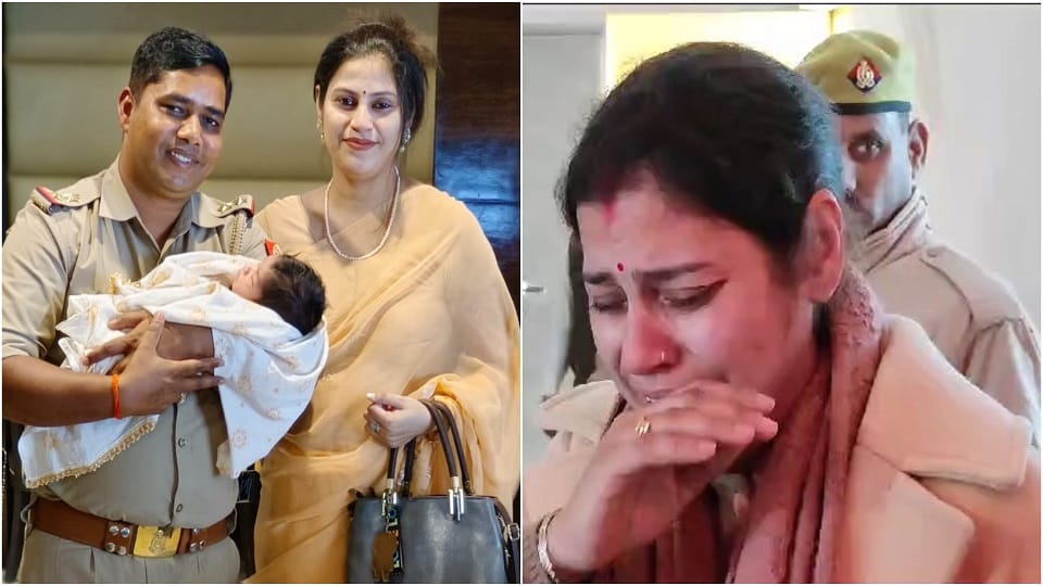 Cheating sub Inspector Wife reached SP office crying told such truth; Even police officer is surprised