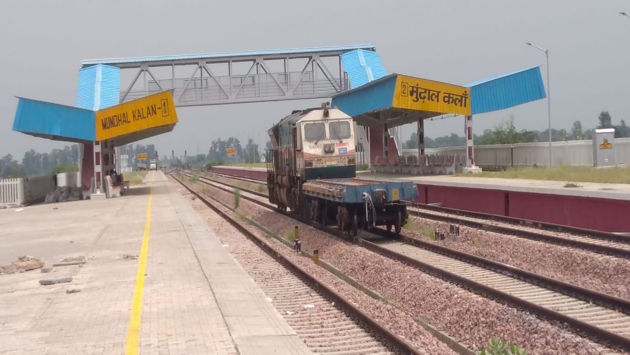 Passenger trains start moving on Rohtak to Hansi new railway line, timetable released