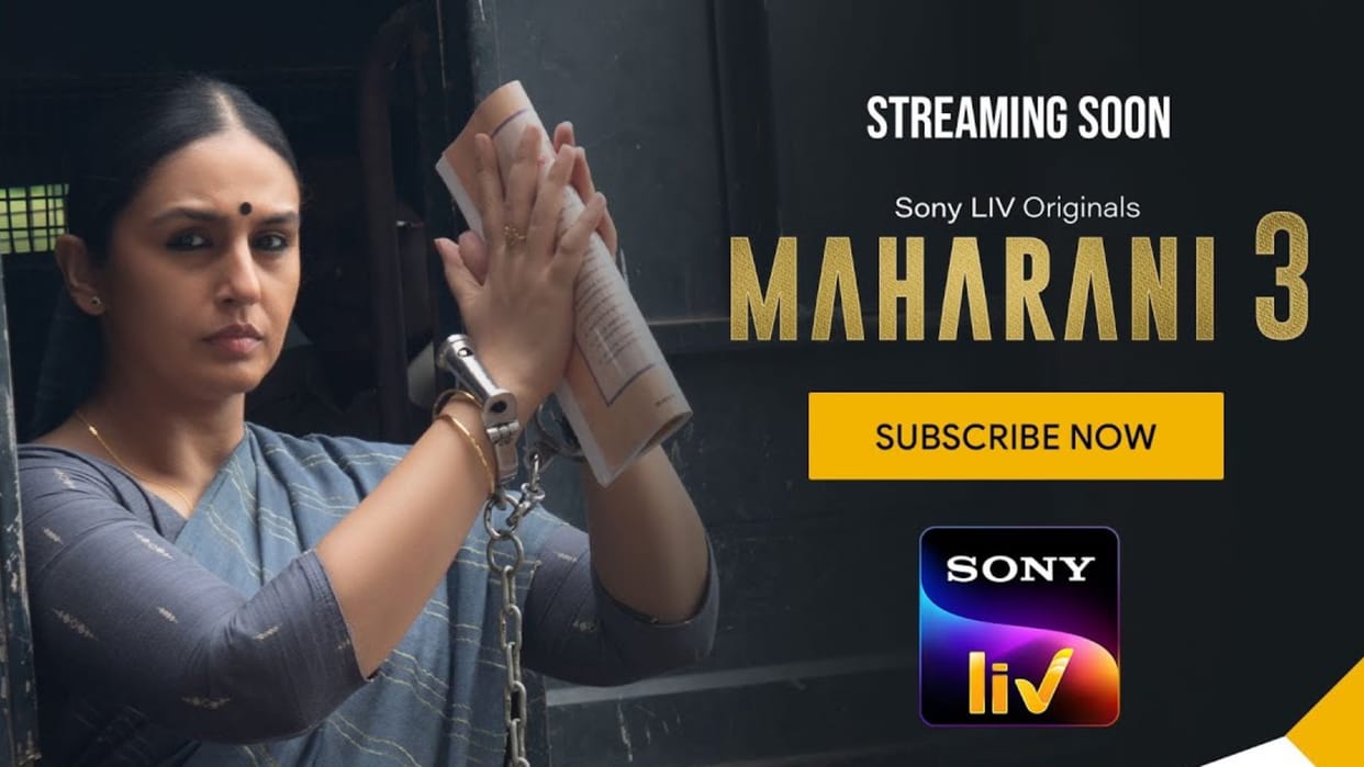 Maharani 3 teaser released Huma Qureshi Sohum Shah Amit Sial Vineet Kumar Pramod Saurabh Bhave sony liv series