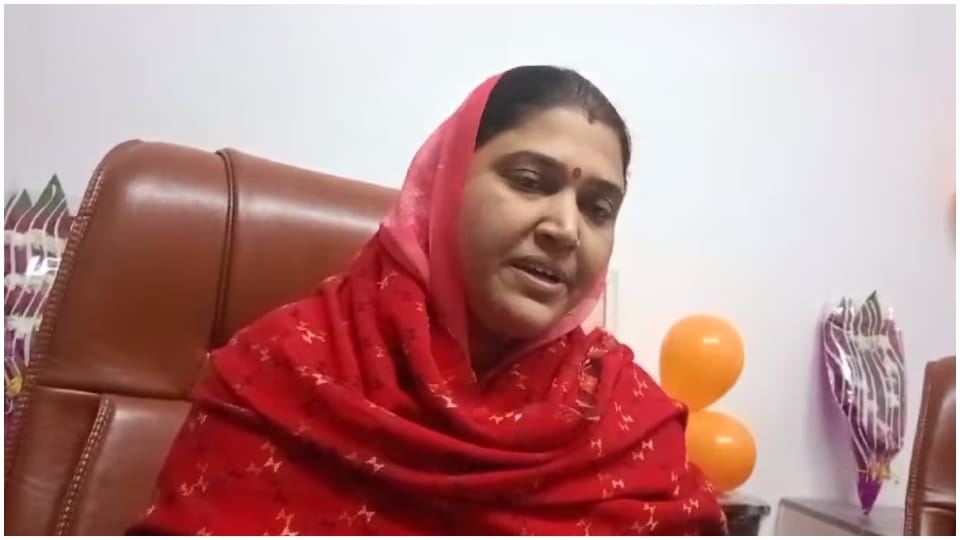 निर्दलीय महिला विधायक ऋतु बानावत।